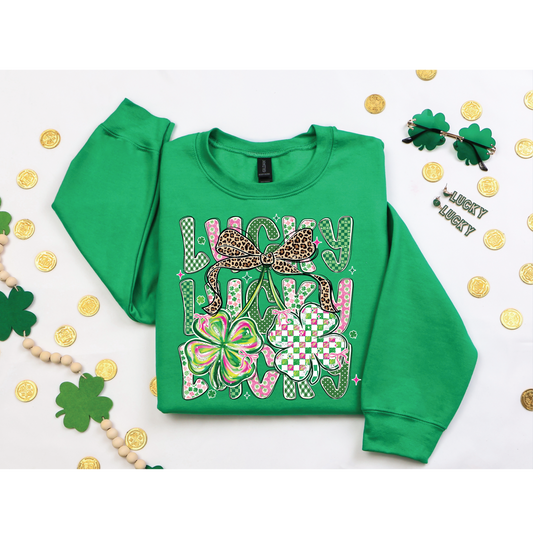 Leopard Lucky Sweatshirt