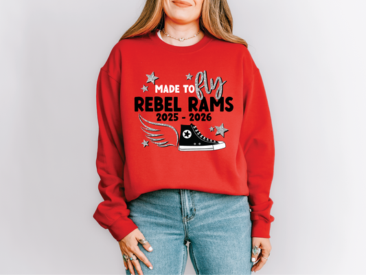 Made to Fly - Rebel Rams Sweatshirt