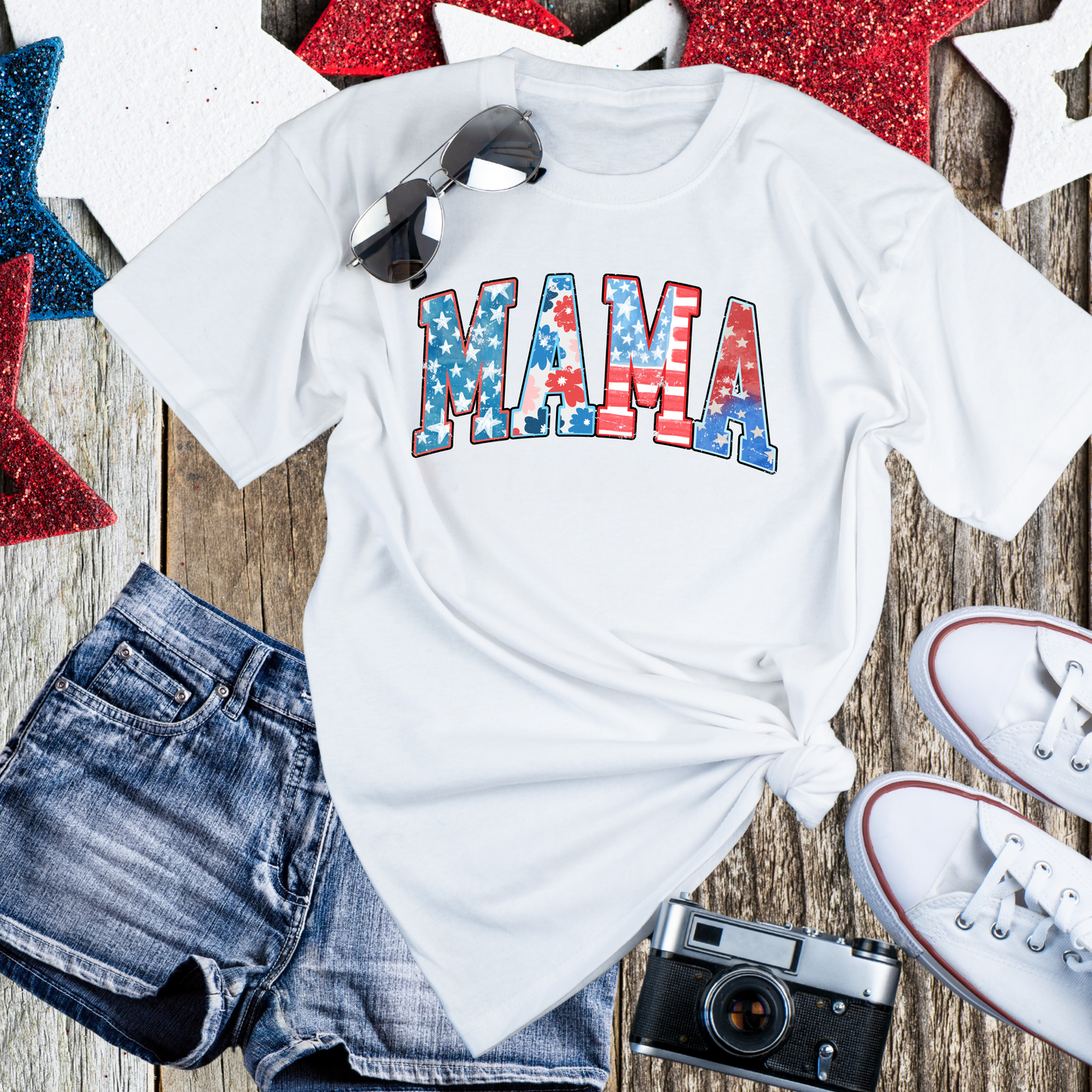 Patriotic Mama T-shirt