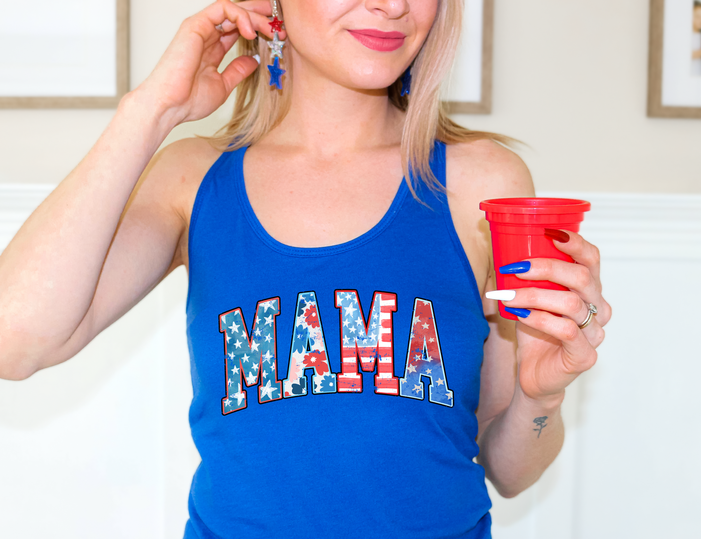 Patriotic Mama Tank