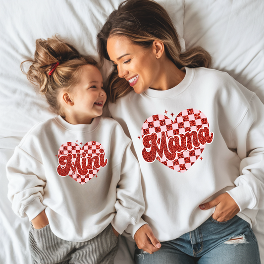 Girls Rule Valentines Sweatshirt