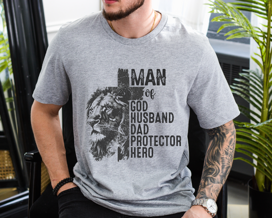 Man Of T-shirt