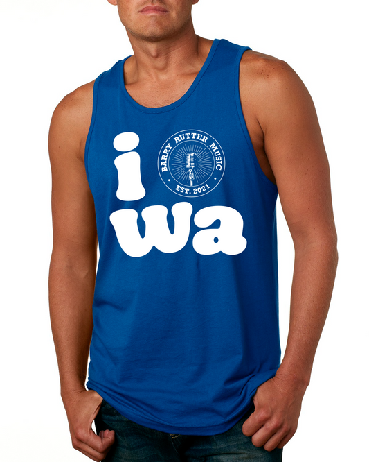 Barry Rutter Music Iowa MENS/UNISEX Tank