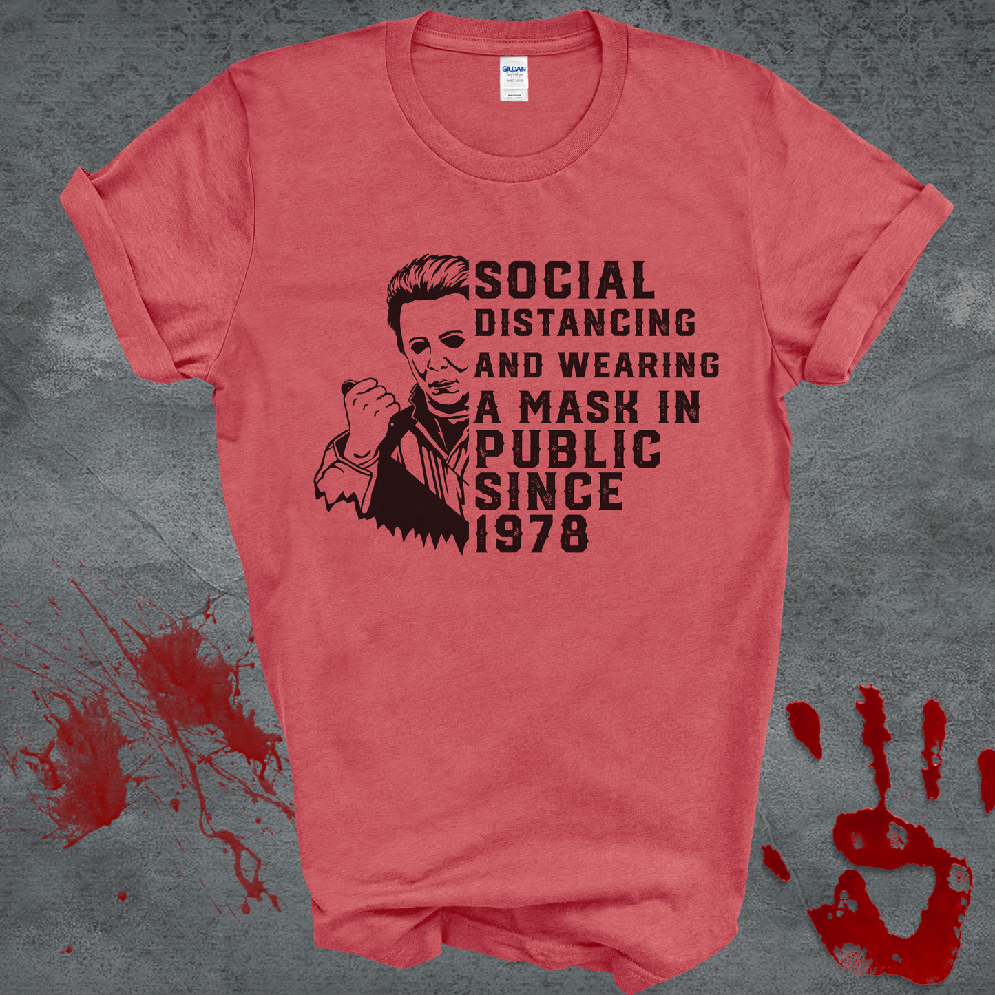 Social Distancing and Mask T-shirt