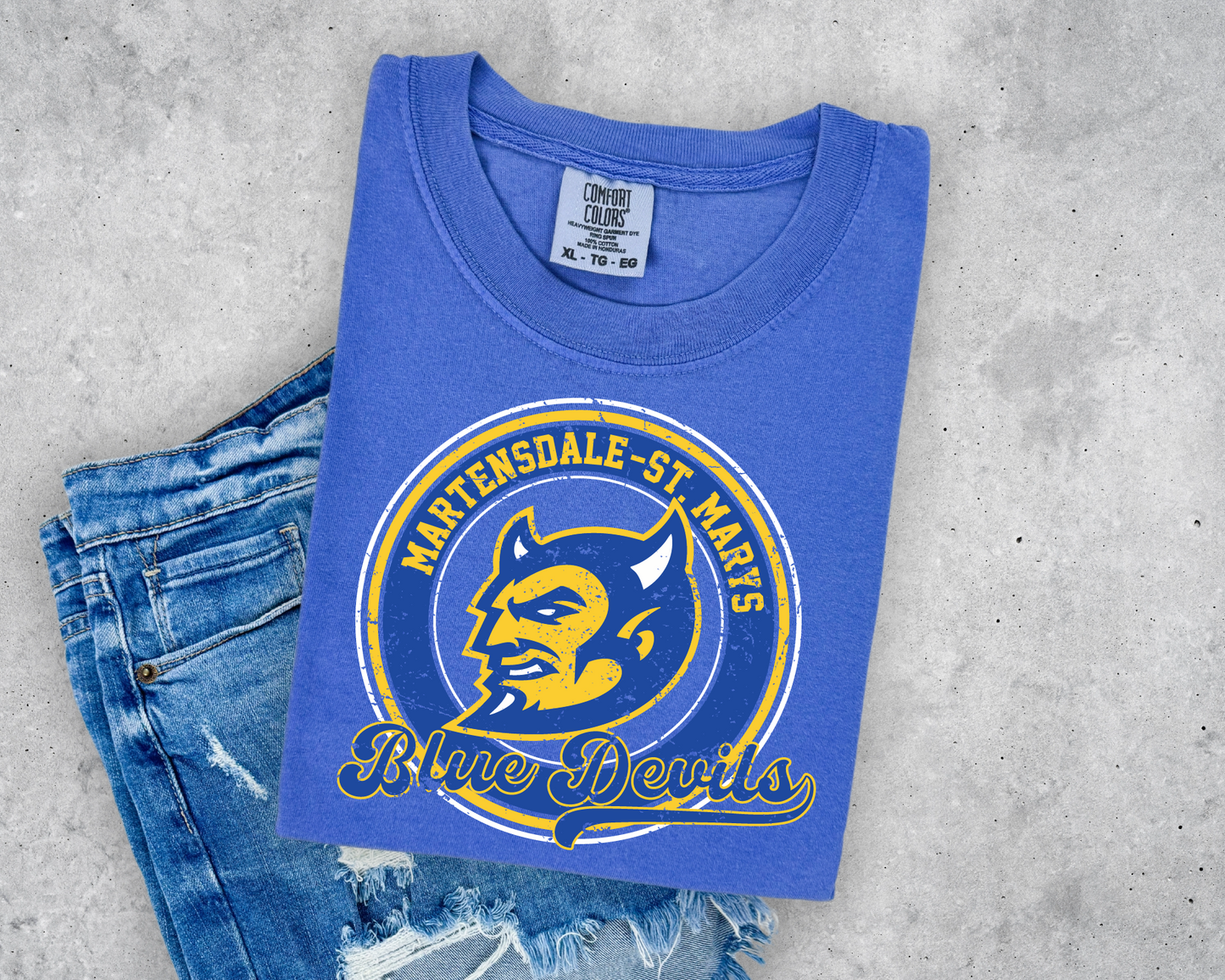 Throwback Blue Devils T-shirt