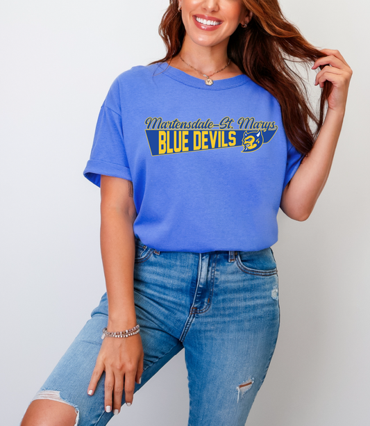 Retro MSTM Blue Devils T-shirt