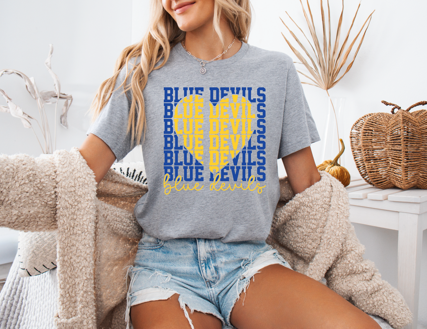 Loving Blue Devils  T-Shirt