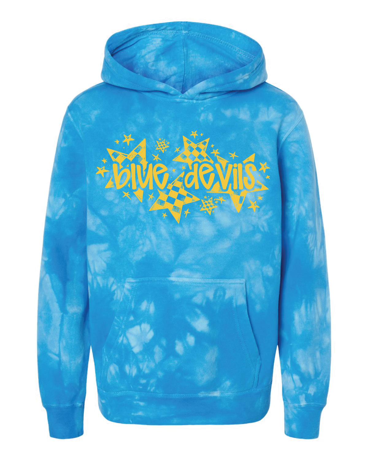 Blue Devils Superstar Tie Die Sweatshirt