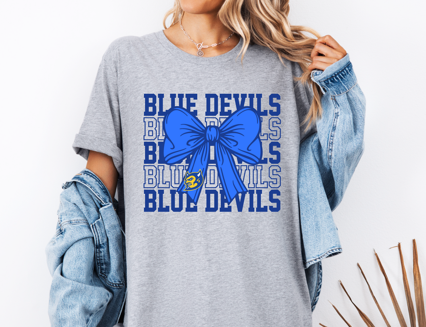 Blue Devils Coquette Bow T-Shirt