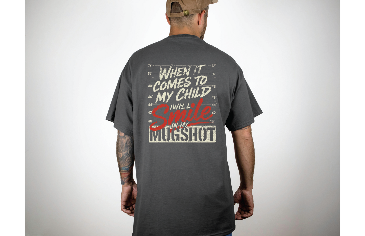 Will Smile for my Mugshot T-shirt