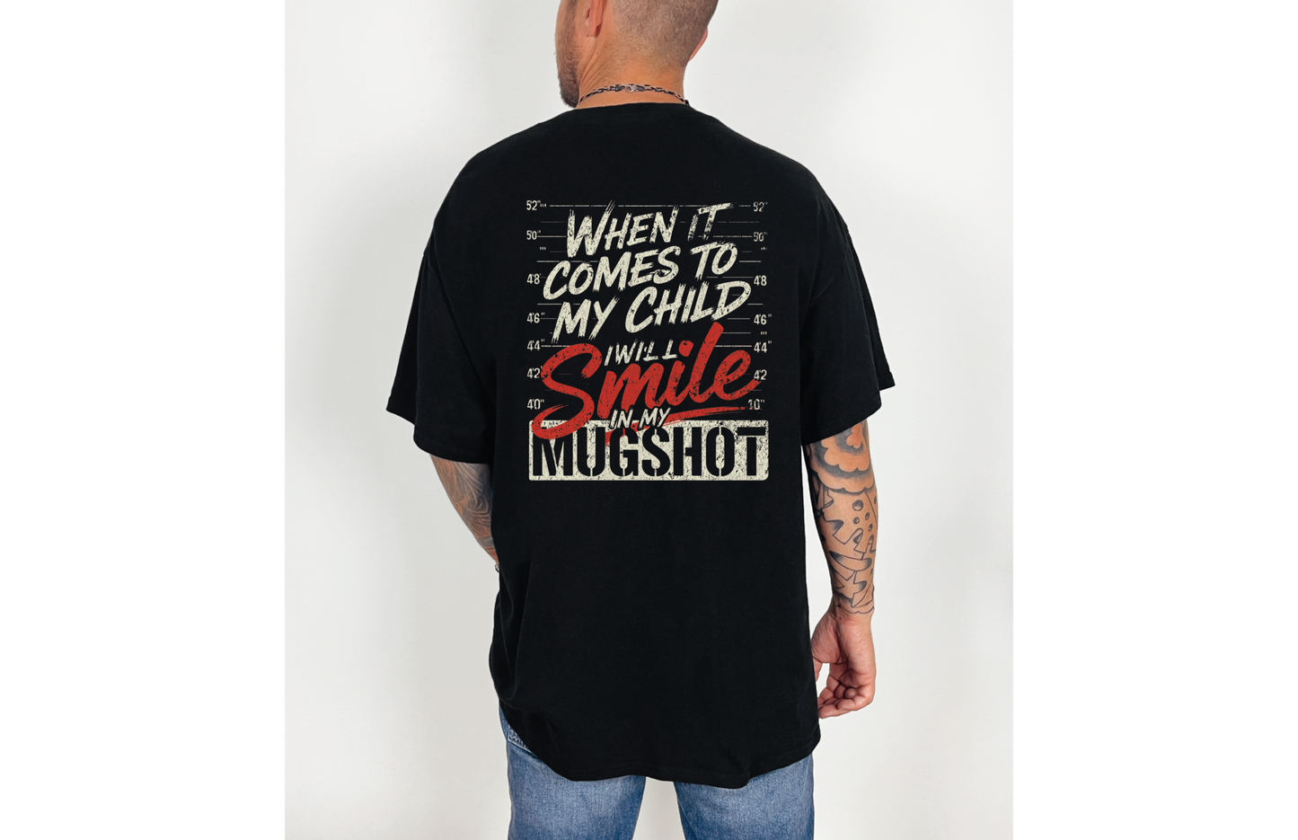 Will Smile for my Mugshot T-shirt