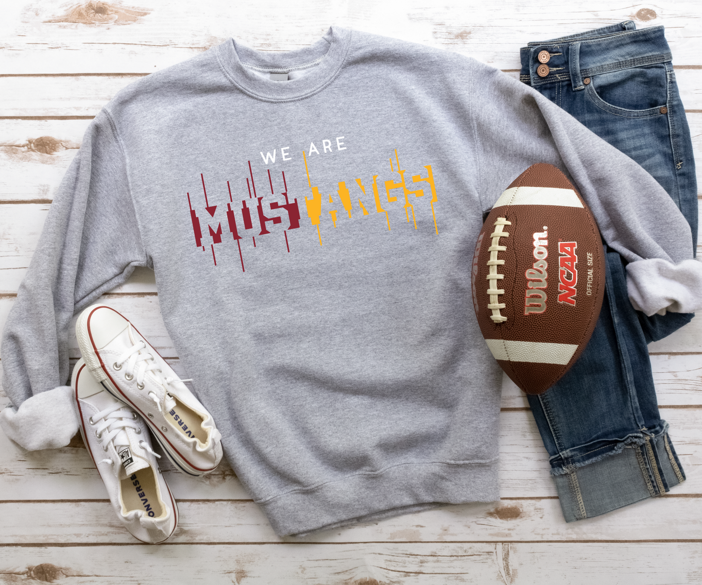 Dripping Mustangs Sweatshirt