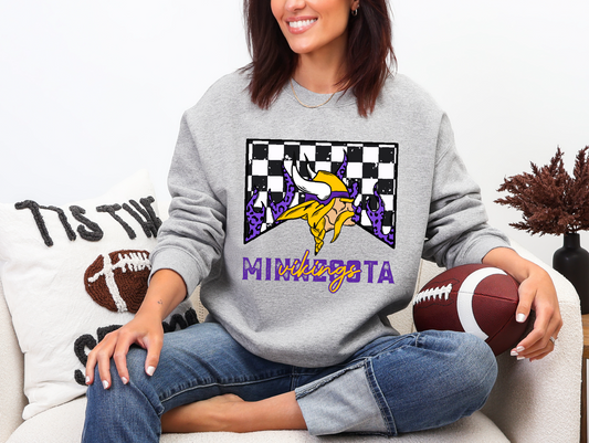 Vikings Flame Sweatshirt