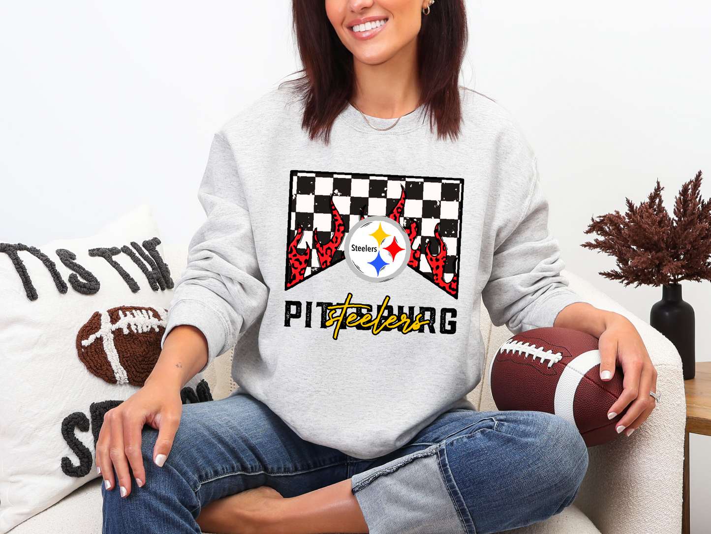 Steelers Flame Sweatshirt