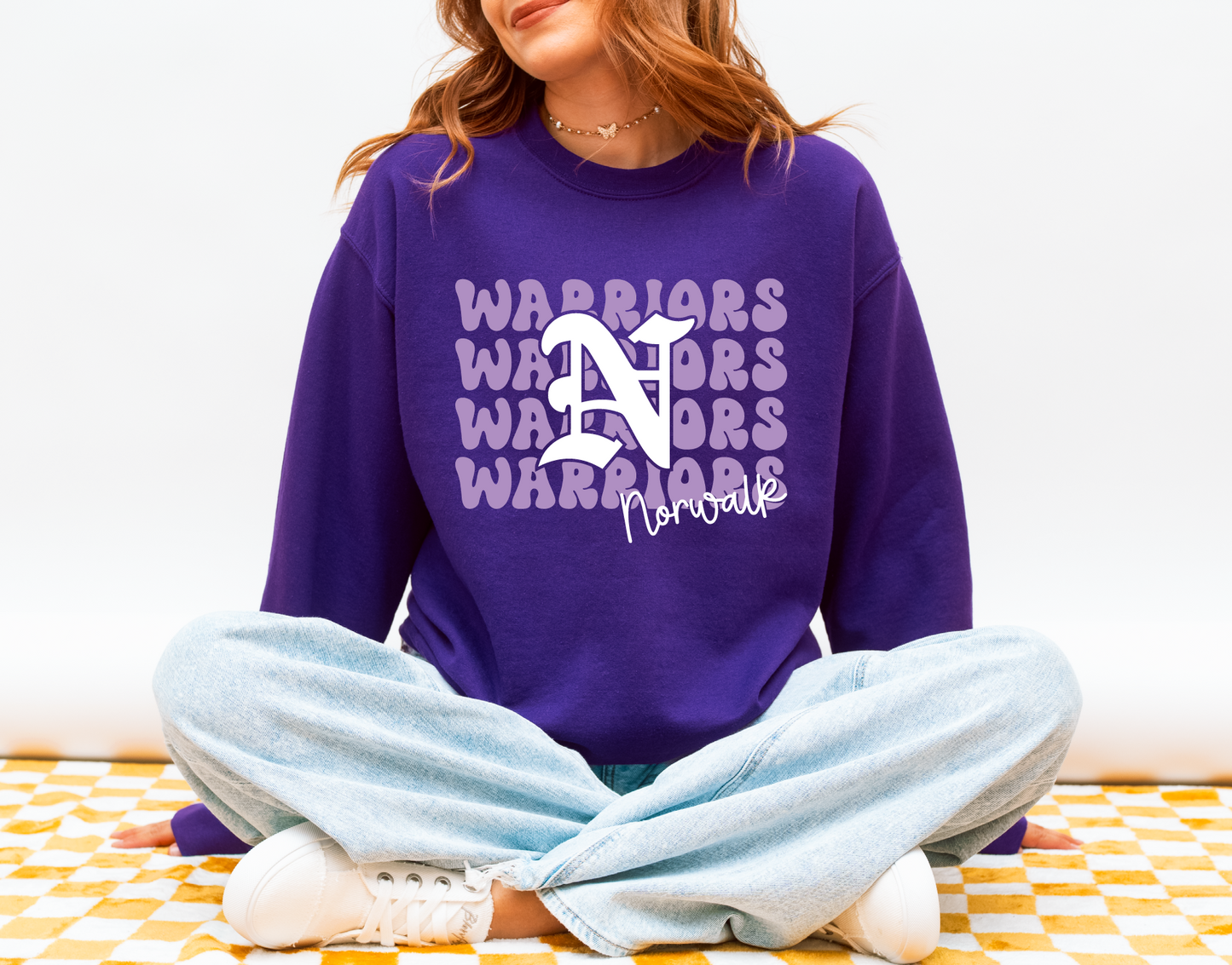 Retro Groovin' Warriors Sweatshirt