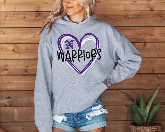Norwalk Warriors Love Sweatshirt