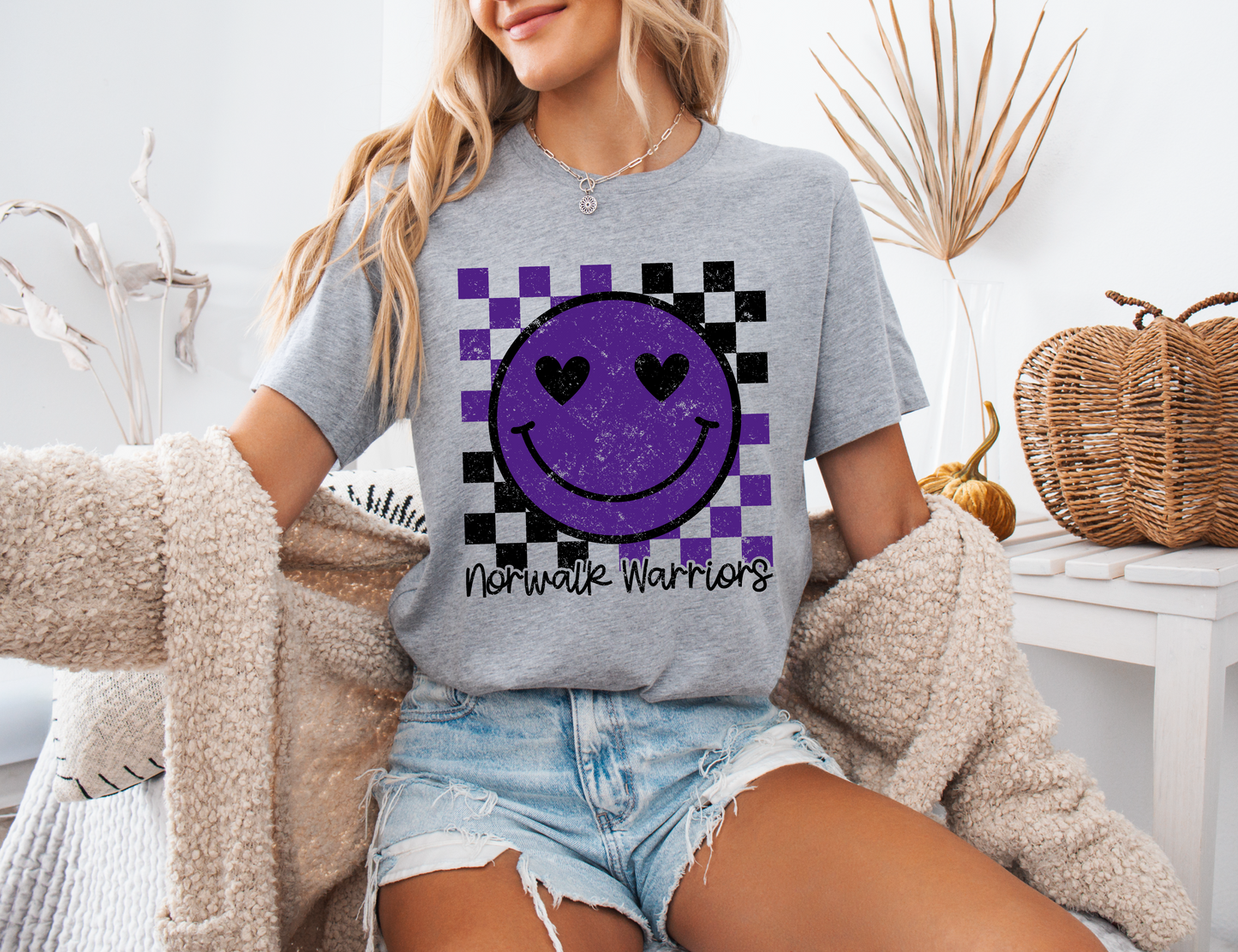 Norwalk Warriors Smiley T-Shirt