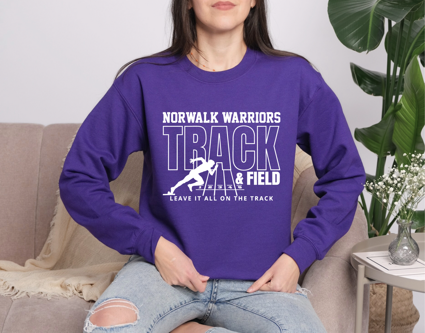 Warriors Leave it All on the Track Sweatshirt