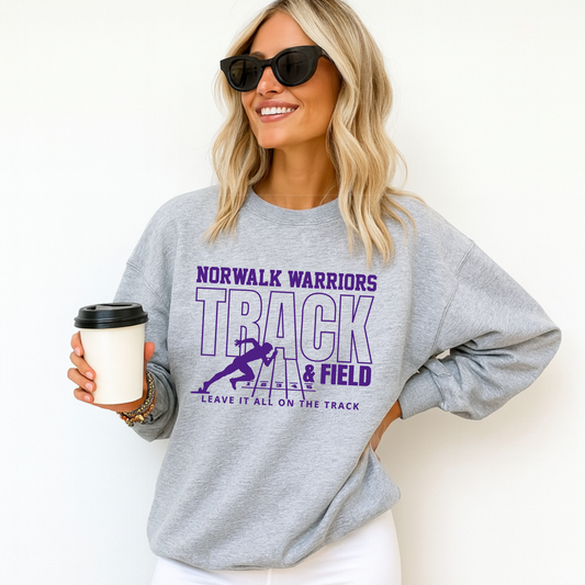 Warriors Leave it All on the Track Sweatshirt
