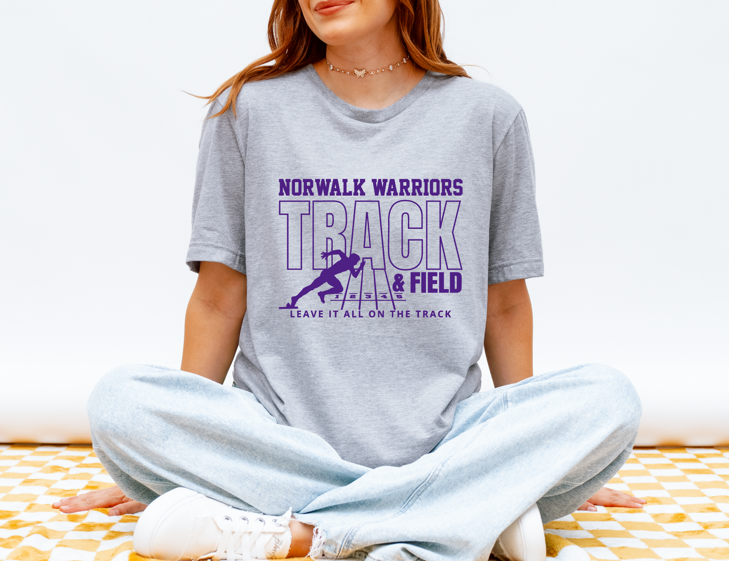 Warriors Leave it All on the Track T-Shirt