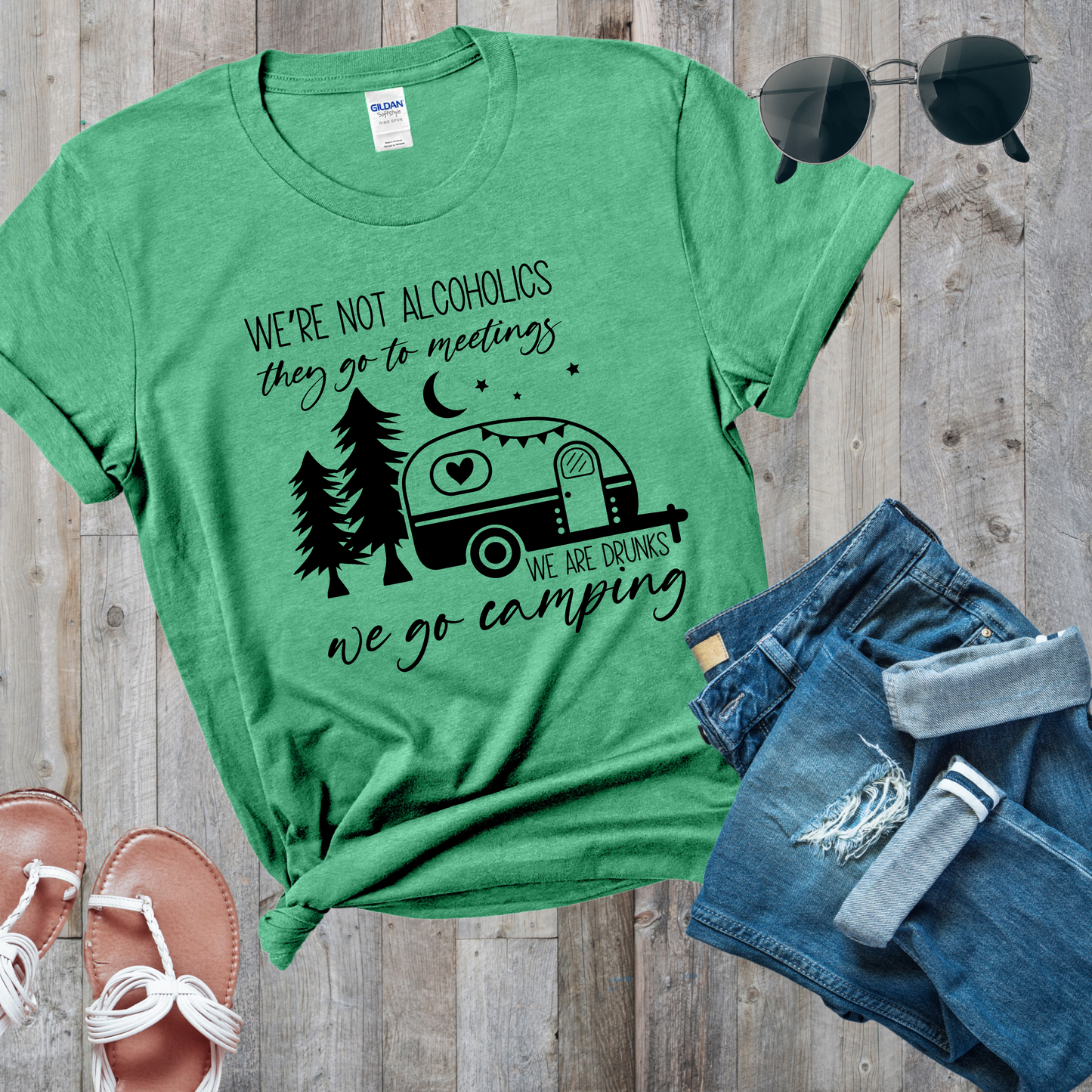 We Go Camping T-shirt