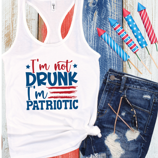 I'm Not Drunk, I'm Patriotic Tank