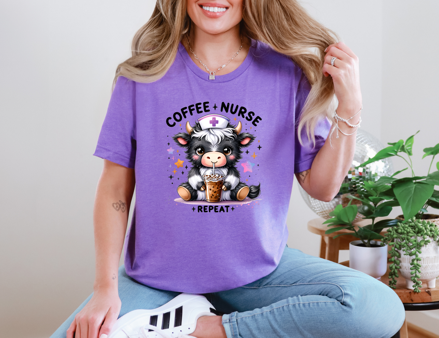Coffee, Nurse, Repeat T-shirt