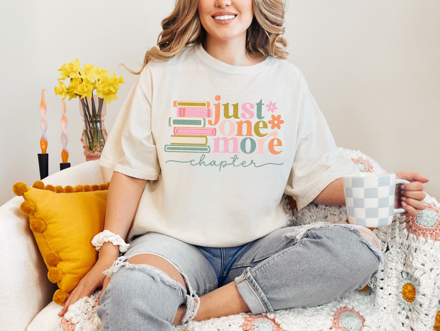 Just One More Chapter T-shirt