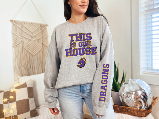 This is Our House Johnston Dragons Sweatshirt