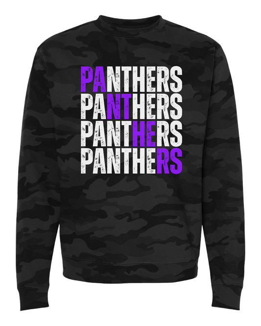 Panthers Camo Sweatshirt