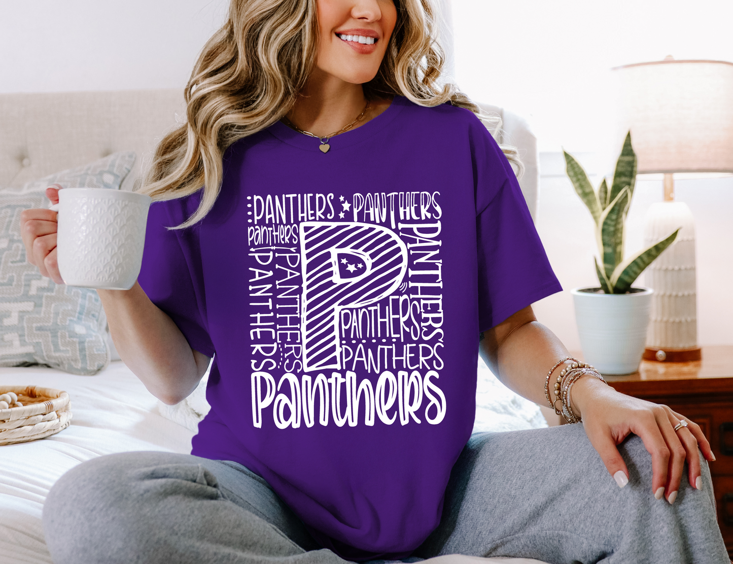 Panthers Doodle T-shirt