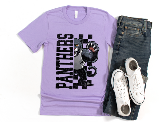 Panthers Half Check T-shirt
