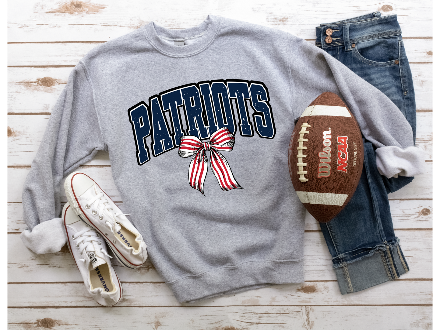 Patriots Bow Sweatshirt