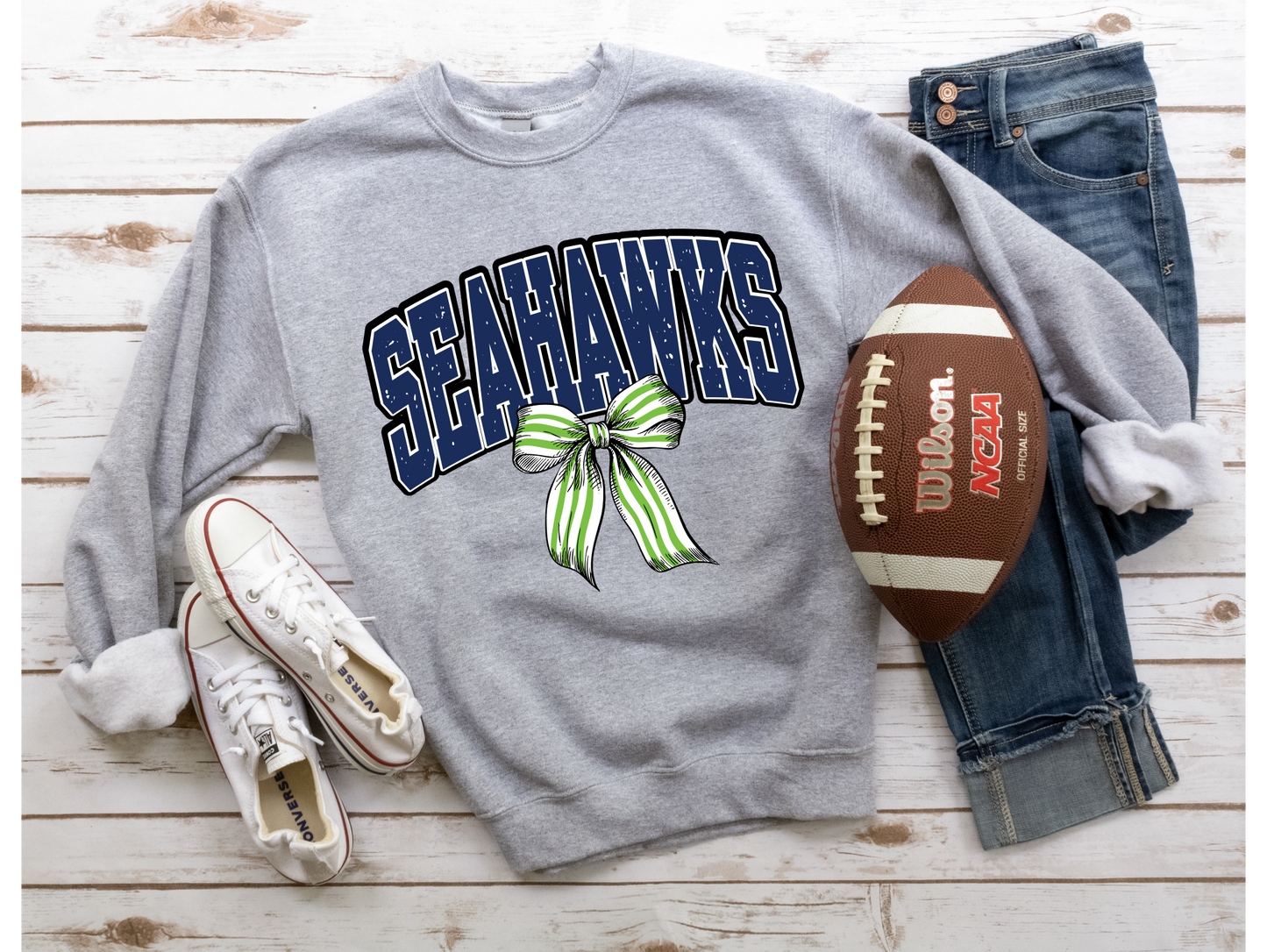 Seahawks Bow Sweatshirt