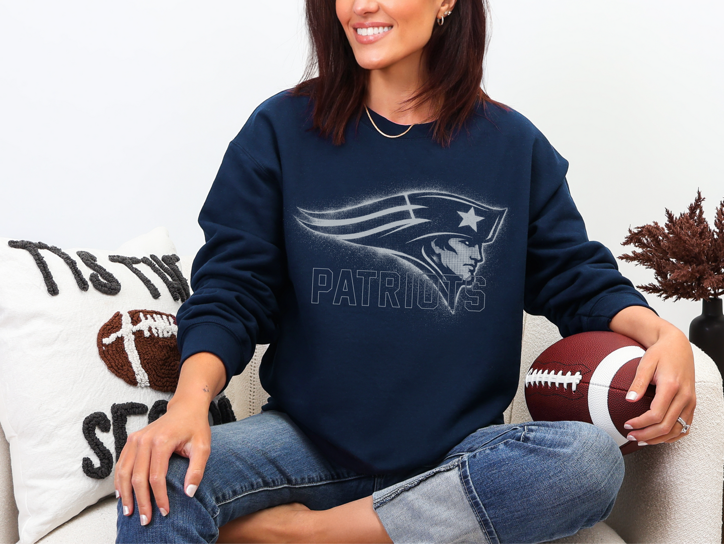 Patriots Logo Sweatshirt