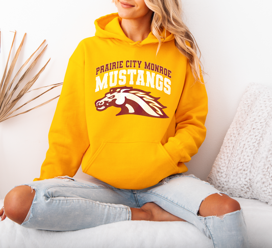Arched PCM Mustangs Sweatshirt