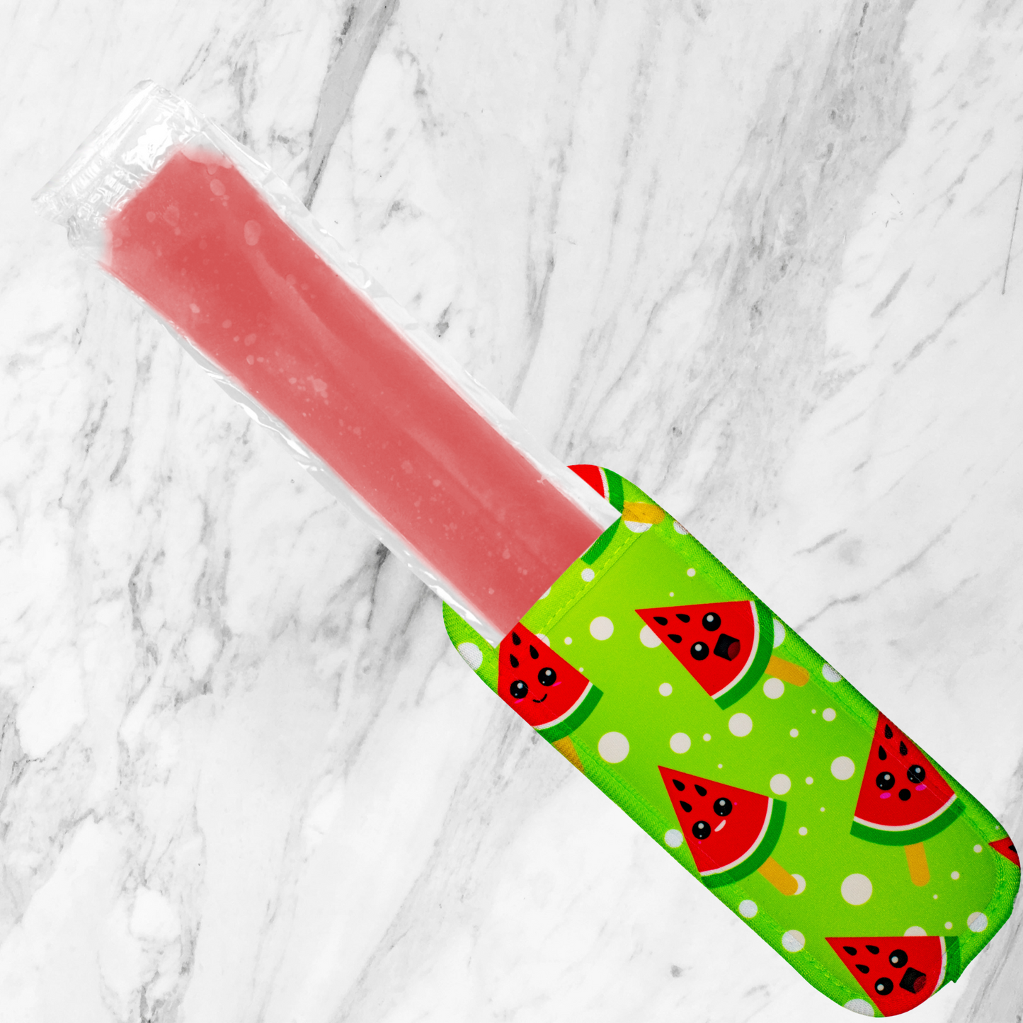 Watermelon Bubbles Popsicle Koozie