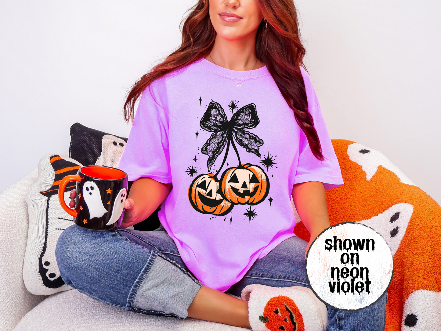 Pumpkin Bow T-shirt