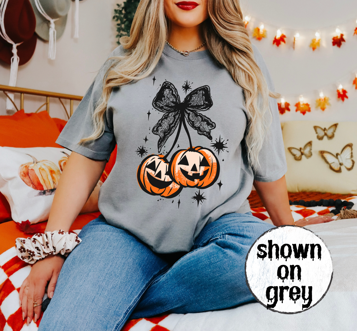 Pumpkin Bow T-shirt