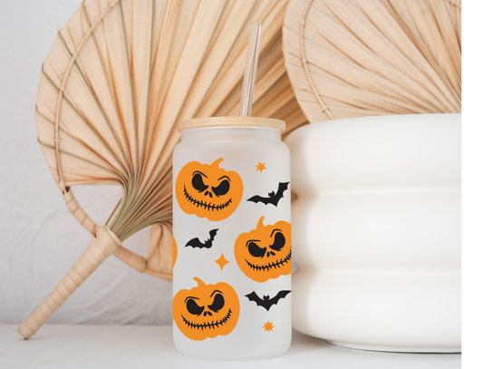 Pumpkins and Bats Cup