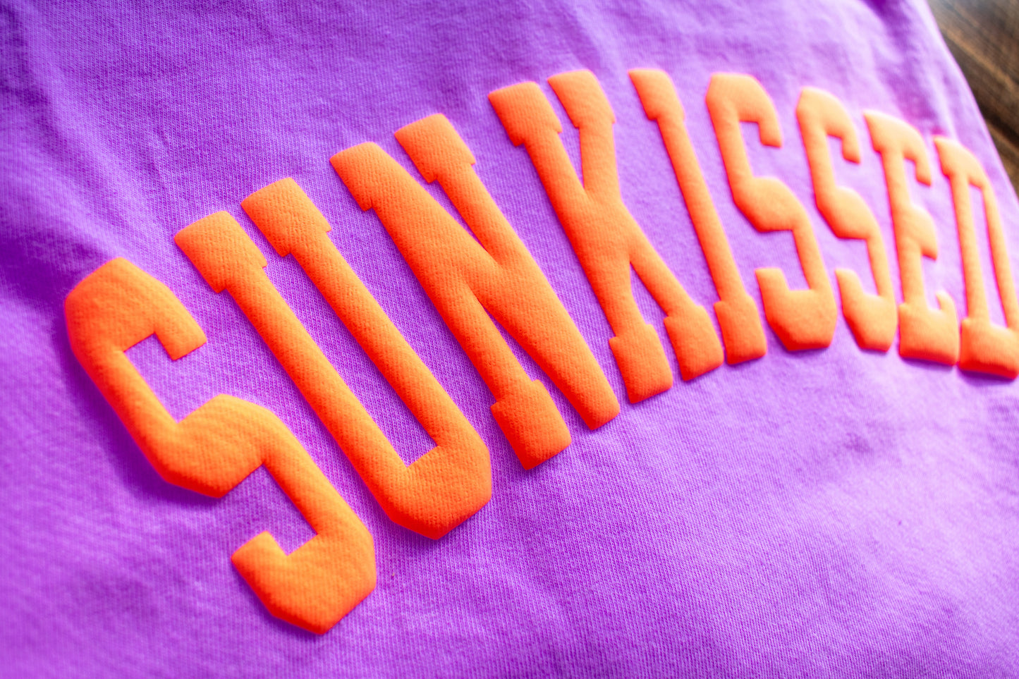 Sunkissed Puff Vinyl T-shirt