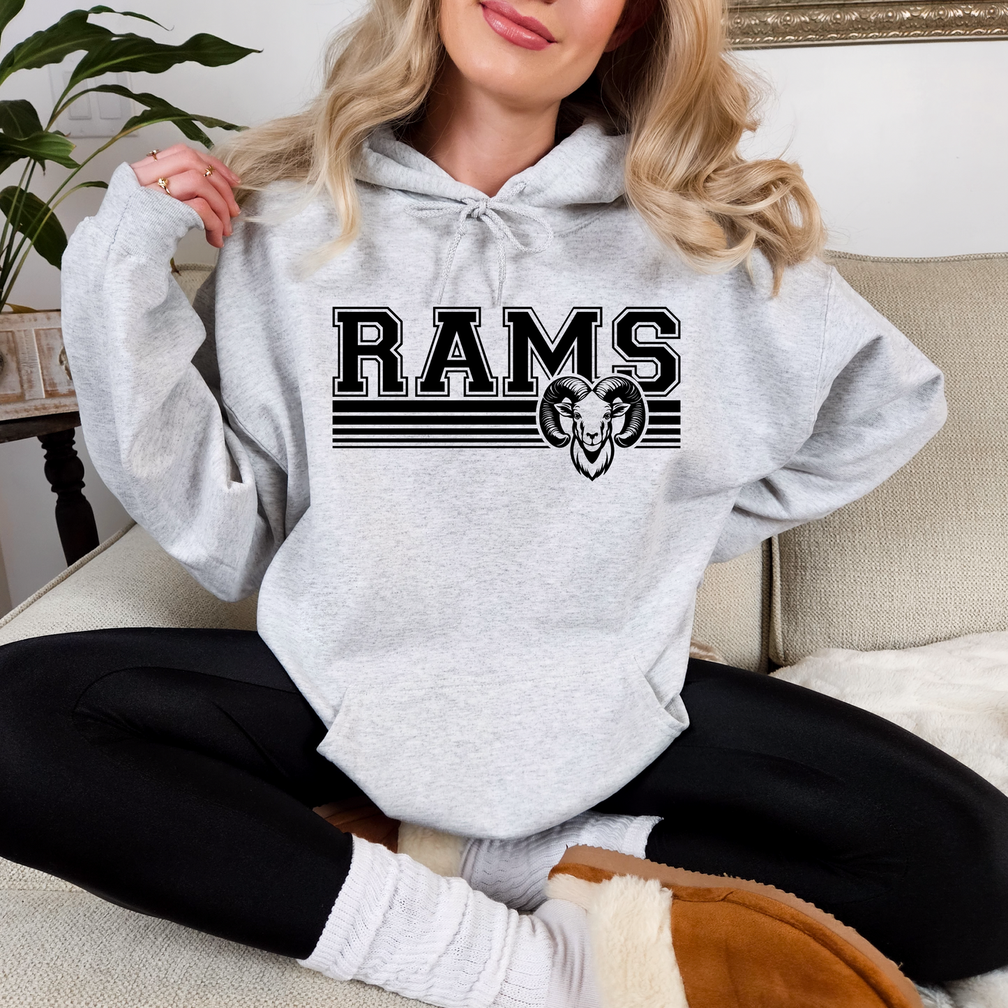 Rams Lined Sweatshirt