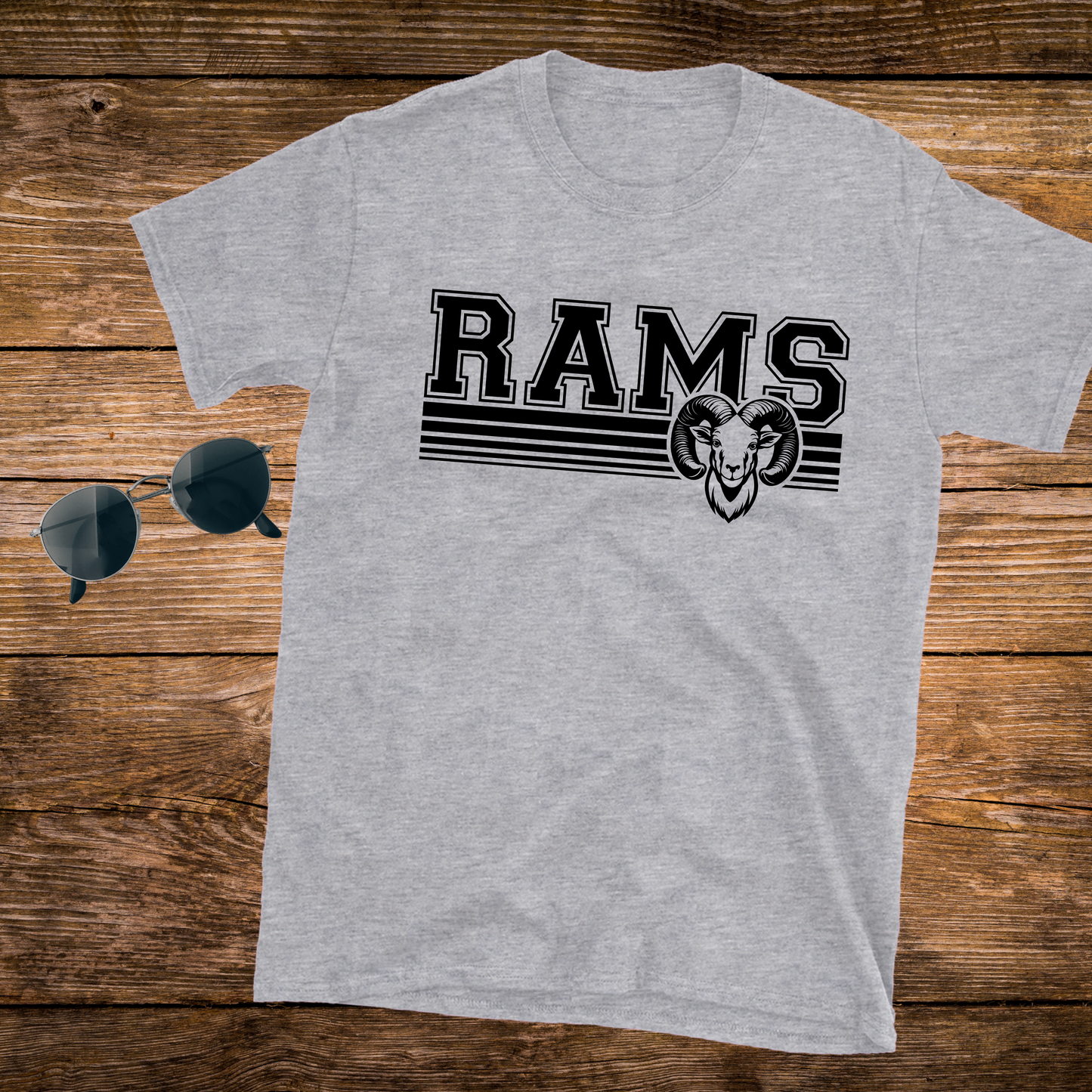 Rams Lined T-shirt