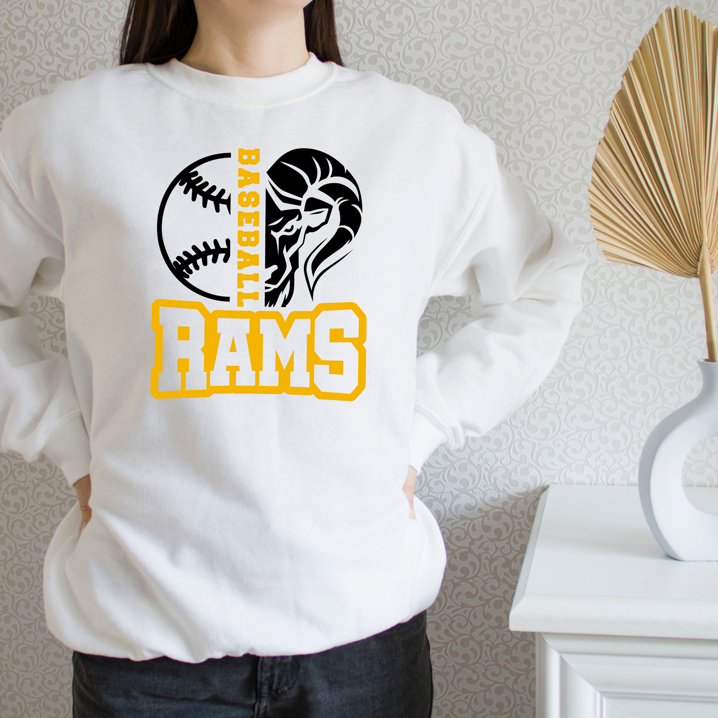 Rams Baseball Sweatshirt