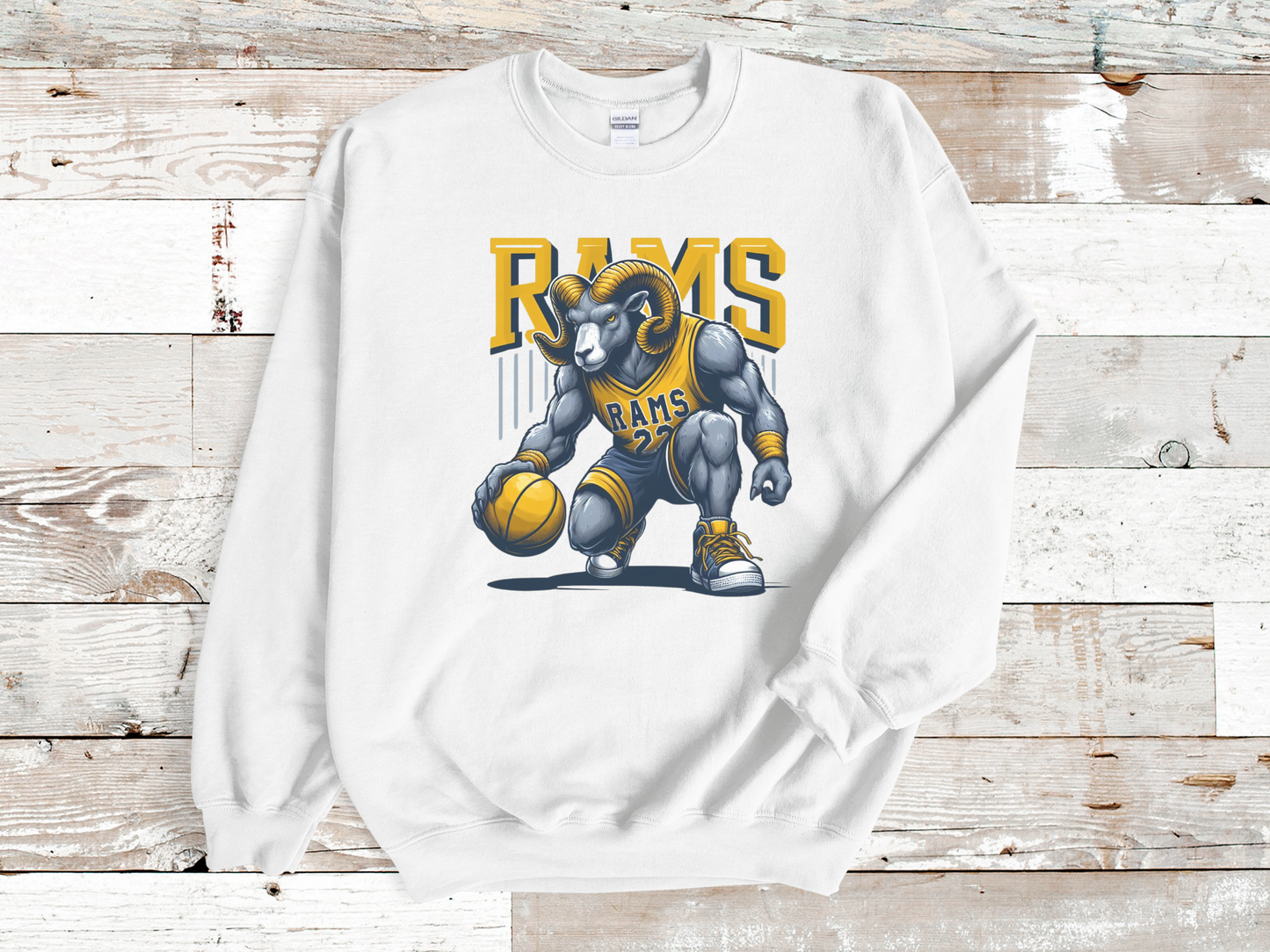 Rams Basketball Sweatshirt