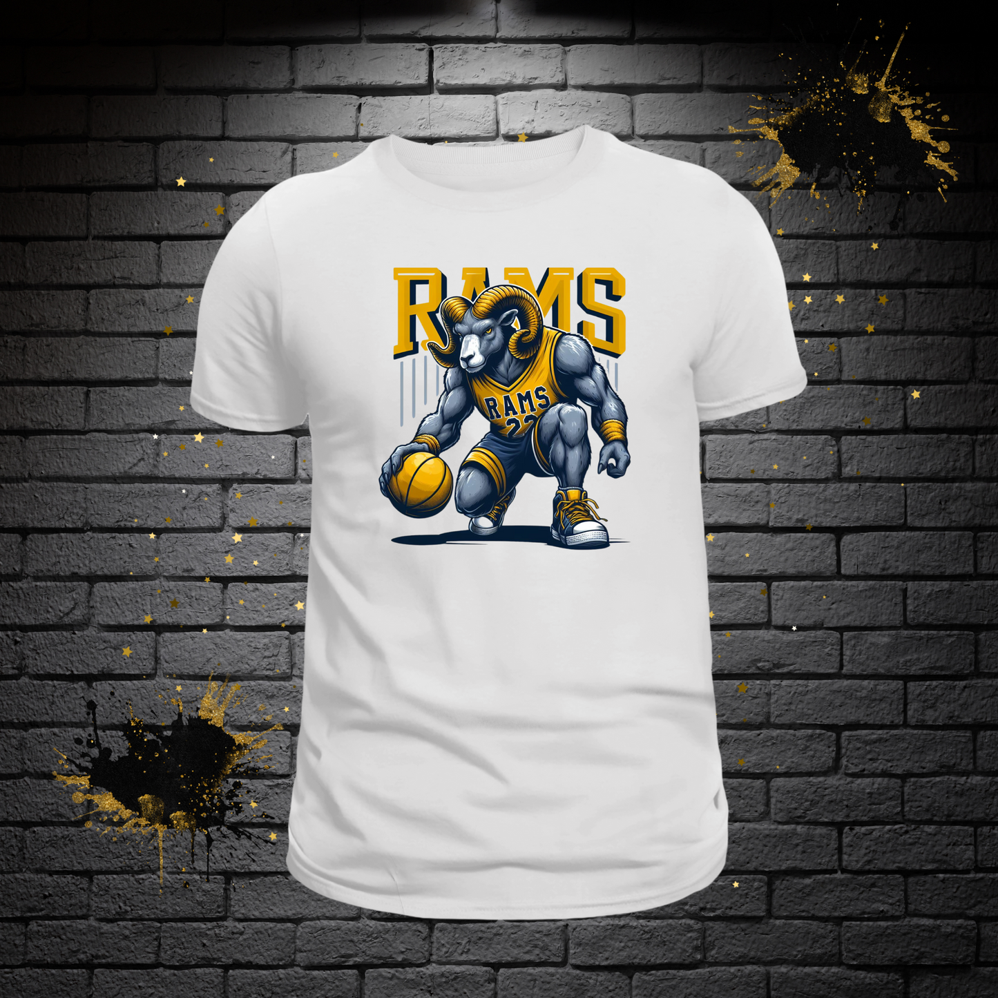 Rams Basketball T-shirt