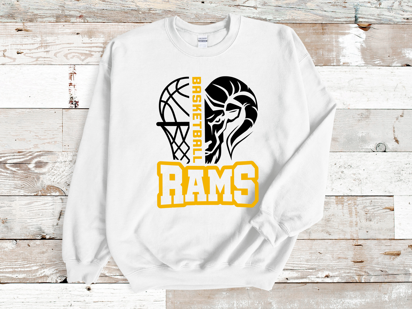 Rams Basketball Sweatshirt