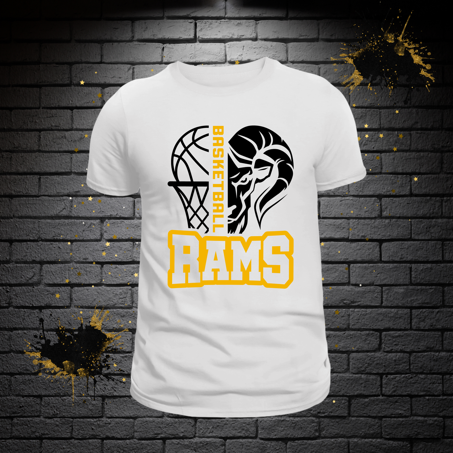 Rams Basketball T-shirt