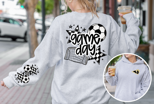 Rams Soccer Game Day Sweatshirt