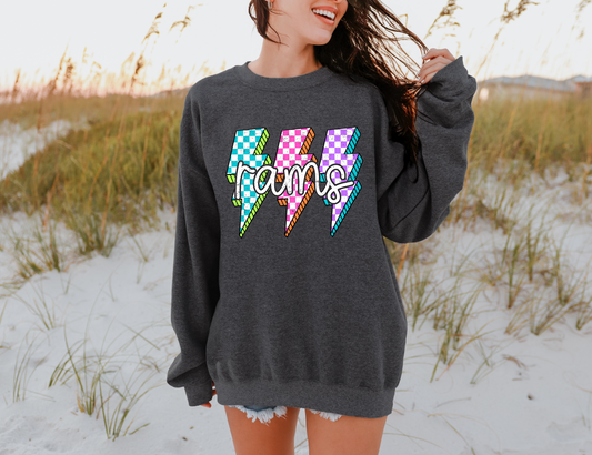 Rams Neon Bolt Sweatshirt